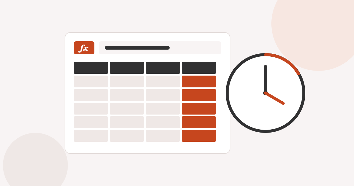 Illustration for Five Excel functions that will save you hours every week